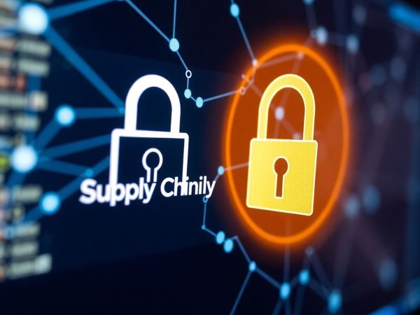 Lacăt digital pe un ecran de computer, securitate software.
